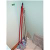 Image 5 : Mops, mop pail, plastic step stool,