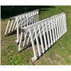 Image 10 : WOODEN RAILING, LOT OF 4