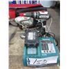 Image 1 : ENS. PERCEUSE ET VISSEUSE MAKITA A/ 1 BATTERIE ET CHARGEUR