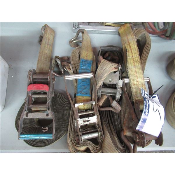 LOT DE 4 STRAP BINDERS