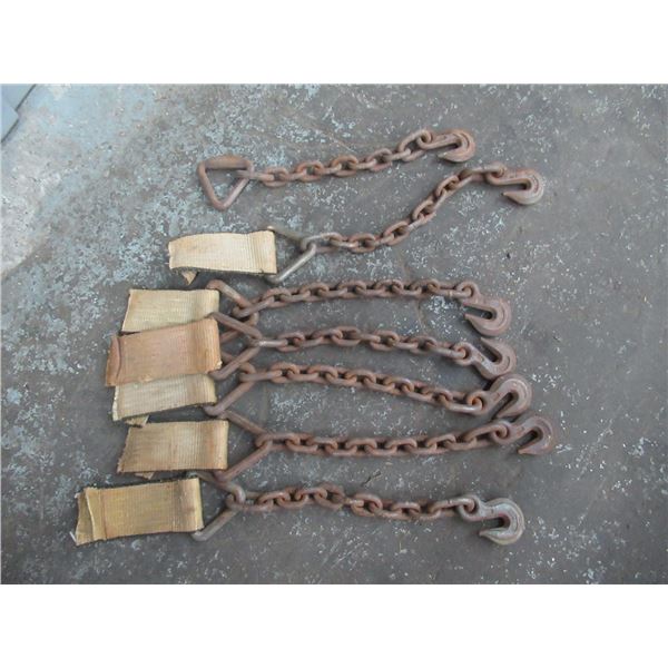 LOT DE 7 CHAINES