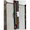 Image 1 : BAGUETTE DE BILLARD A/ COFFRE