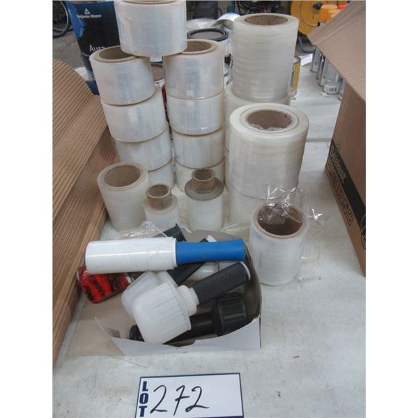 LOT DE ROULEAUX DE WRAP ASSORTIS