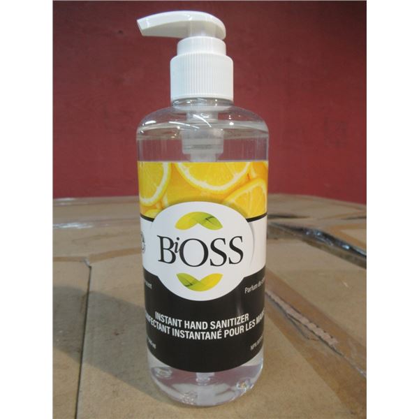 CAISSE DE 24 DÉSINFECTANT A MAIN BIOSS 500 ML (EXP 05/2023)