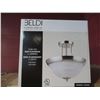 Image 1 : SEMI-PLAFONIER 2 LUMIÈRES BELDI #21281-CA