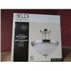 Image 1 : SEMI-PLAFONIER 2 LUMIÈRES BELDI #21281-CA