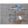 Image 2 : LOT DE CHAINES ET CROCHETS ASSORTIS