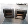 Image 2 : ENSEMBLE DE 2 CALES DE ROUES