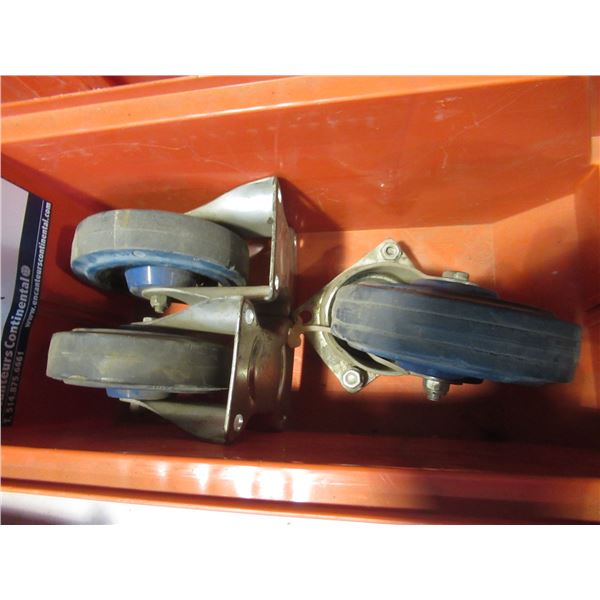 LOT DE 3 ROUES 5"