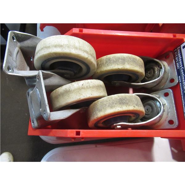 LOT DE 4 ROUES 5"