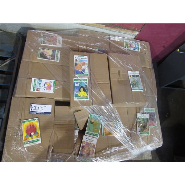 LOT DE 20 BOITES DE LIVRES (NEUFS)