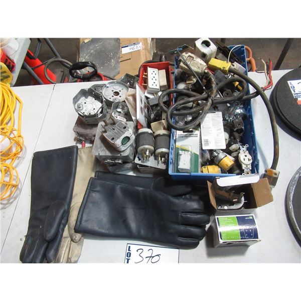 LOT DE MATÉRIEL ÉLECTRIQUE ASSORTI