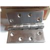 Image 1 : ENS. DE 3 CHARNIÈRES HAGER 4.5" X 4"