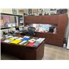 Image 1 : BUREAU EXECUTIF EN L AVEC CREDENCE