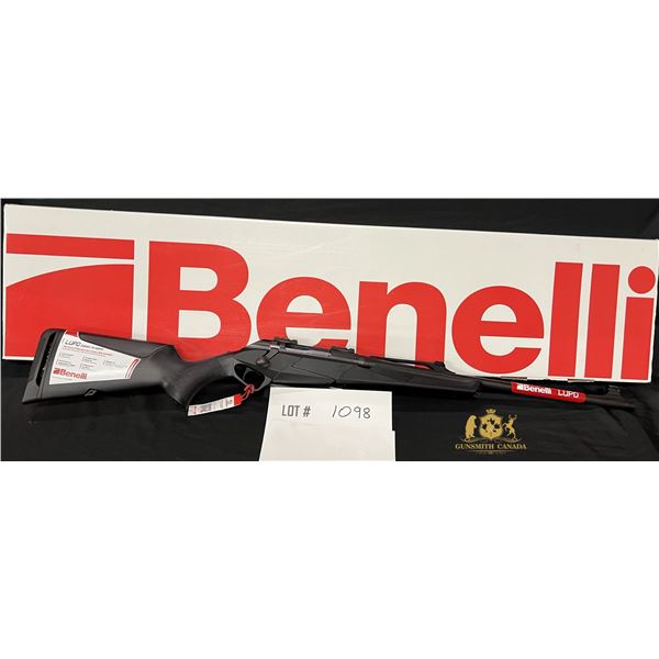 BENELLI, LUPO, SYN., BOLT ACTION RIFLE, CAL. 270 WIN, 22" BARREL WITH BATUE SIGHTS -NEW IN THE BOX