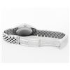 Image 5 : Rolex Mens Stainless Steel Silver Index 18K White Gold Diamond & Emerald Bezel 3