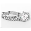Image 6 : Rolex Mens Stainless Steel Silver Index 18K White Gold Diamond & Emerald Bezel 3