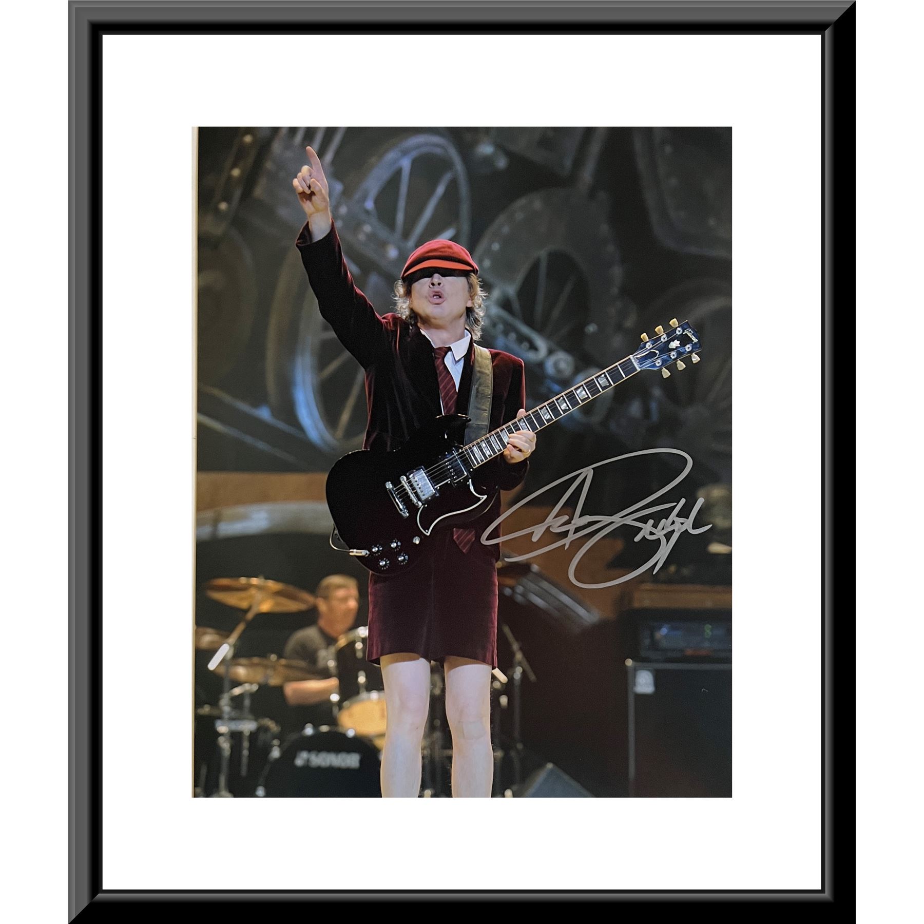 AC/DC Angus Young signed photo