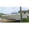 Image 8 : Sea Ray 22' Cabin Cruiser with 351 Merc Inboard, Has Canopy & Trailer (Trailer Has TOD) - Serial#