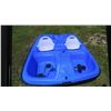 Image 9 : Pelican 5 Person Pedal Boat , 4 Life Jackets & Paddles