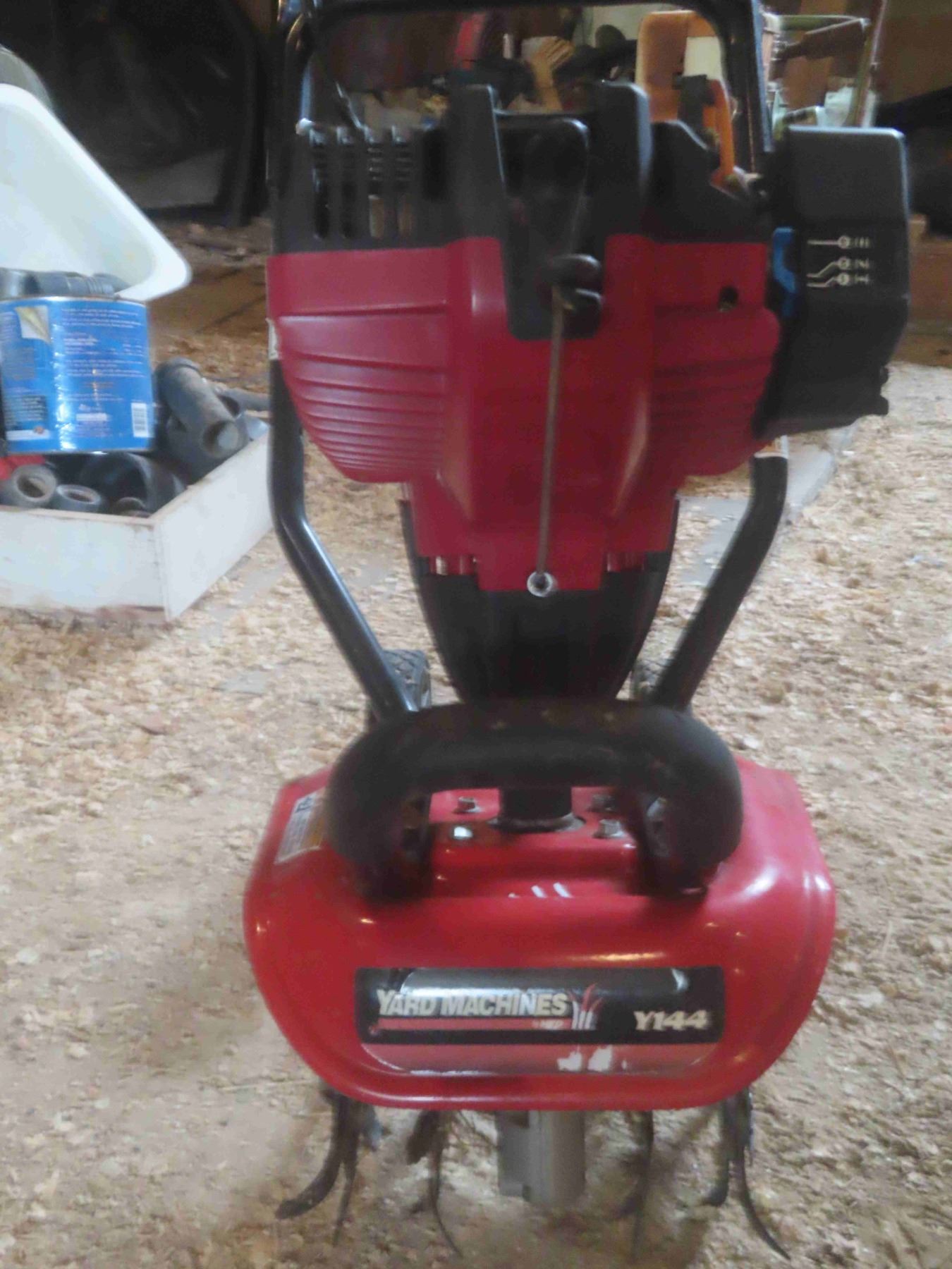 Machine Not Running Yard Machines Y44 Mini Rototiller - Not Running From Sitting