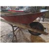 Image 2 : Rubber Tire Single Wheelbarrow, Rakes, Pitch Forks, Spade, Scoop
