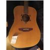 Image 2 : Takamine Acoustic Guitar W/ Hard Case, Tuner, Strap & Picks