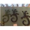 Image 2 : Metal Gecko Wall Art