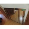 Image 2 : Bronze Mirror W/clear Frame 34 x 34