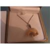 Image 2 : Mamoth Fossil Ivory Polar Bear  Necklace