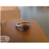 Image 2 : 10K White Gold Paul Set Ring Believed To Be Diamonds