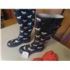 Image 3 : New Rain Boots Ladies Size 6, Umbrella 