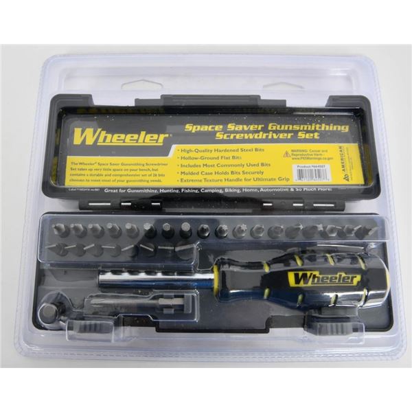 NIP Wheeler Gunsmithing Screwdriver Set