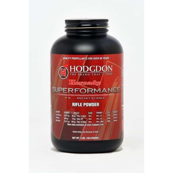 Hodgdon HSP1 Superformance Smokeless Rifle Powder