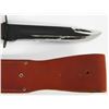 Image 6 : USMC KA-BAR Fixed Blade Knife & Leather Sheath