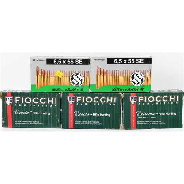 94 Rounds of 6.5 x 55 Swedish Ammunition