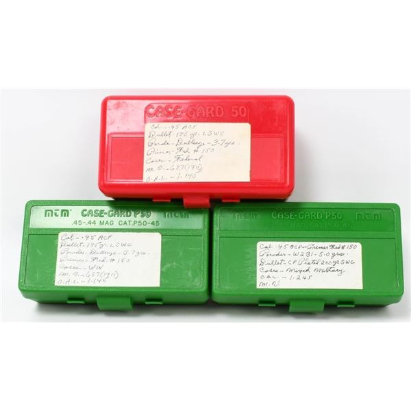 150 Rounds Of Reman .45 ACP Ammunition