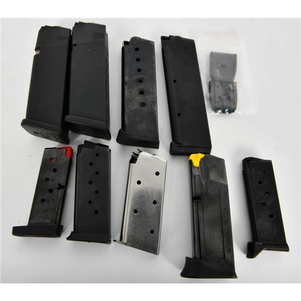 9 Misc Handgun Magazines