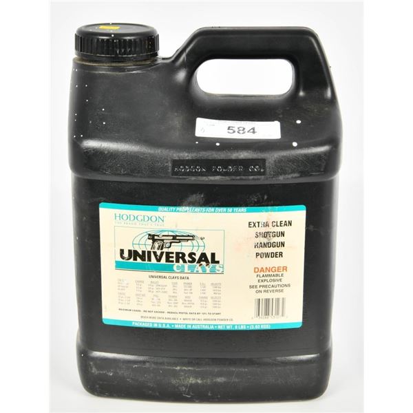 6 Lbs Of Hodgdon Universal Gunpowder