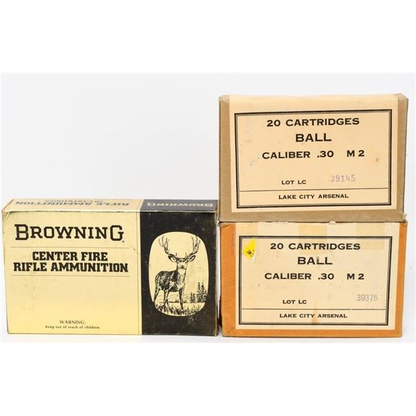 60 Rounds of .30-06 SPRG Ammunition