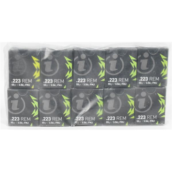 200 Rounds Of Igman .223 Rem Ammunition