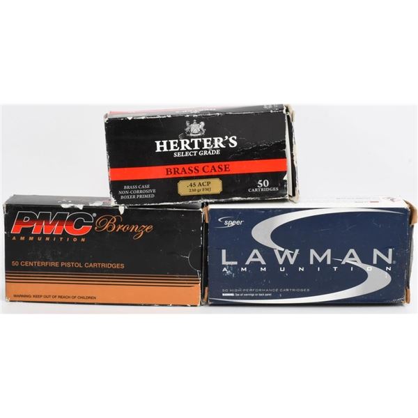 109 Rounds Of .45 ACP Ammunition