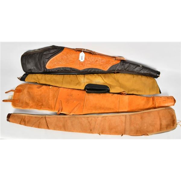 4 Various Size Soft Padded Rifle Cases