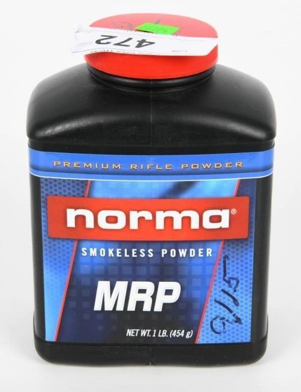 Spray Powder Rmp 1 LB of Norma MRP Smokeless Rifle Powder