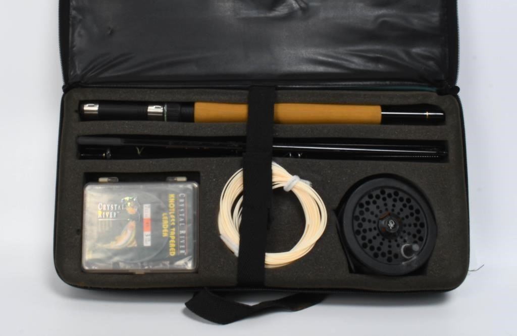 crystal river executive fly rod spinning reel combo travel kit Fishing Kit: Buy Online at Best Price in UAE This executive pack comes with a multi As-New Crystal River Executive SeriesTravel