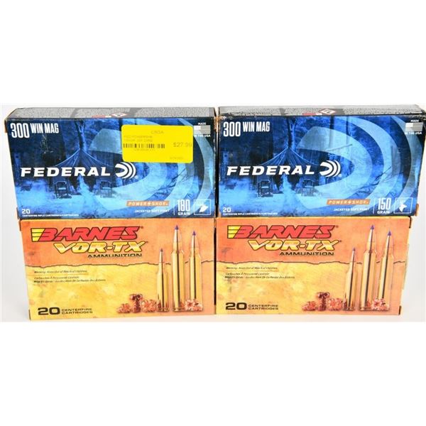 64 Rounds of .300 Win Mag Ammunition