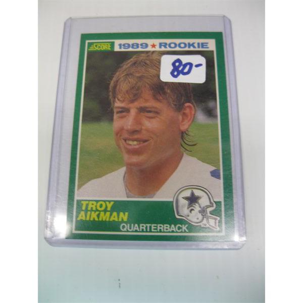 TROY AIKMAN FOOTBALL CARD