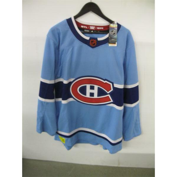 MONTREAL CANADIENS PRO AUTHENTIC JERSEY, SZ 52
