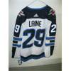 Image 2 : WINNIPEG JETS PRO AUTHENTIC JERSEY, #29 LAINE, SZ 50