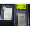 Image 2 : 2 VINTAGE HOCKEY CARDS